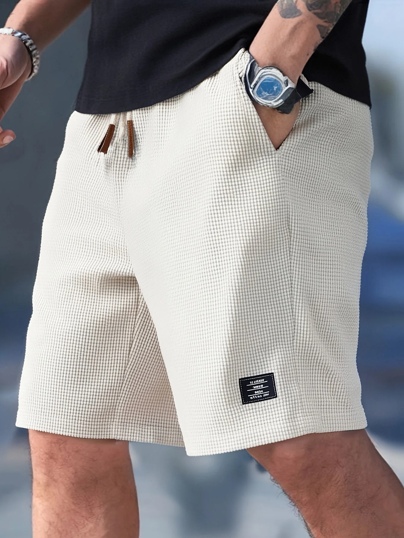 Sam™ | Premium zomerse shorts met structuur – Lichtgewicht comfort en strakke pasvorm - Image 3