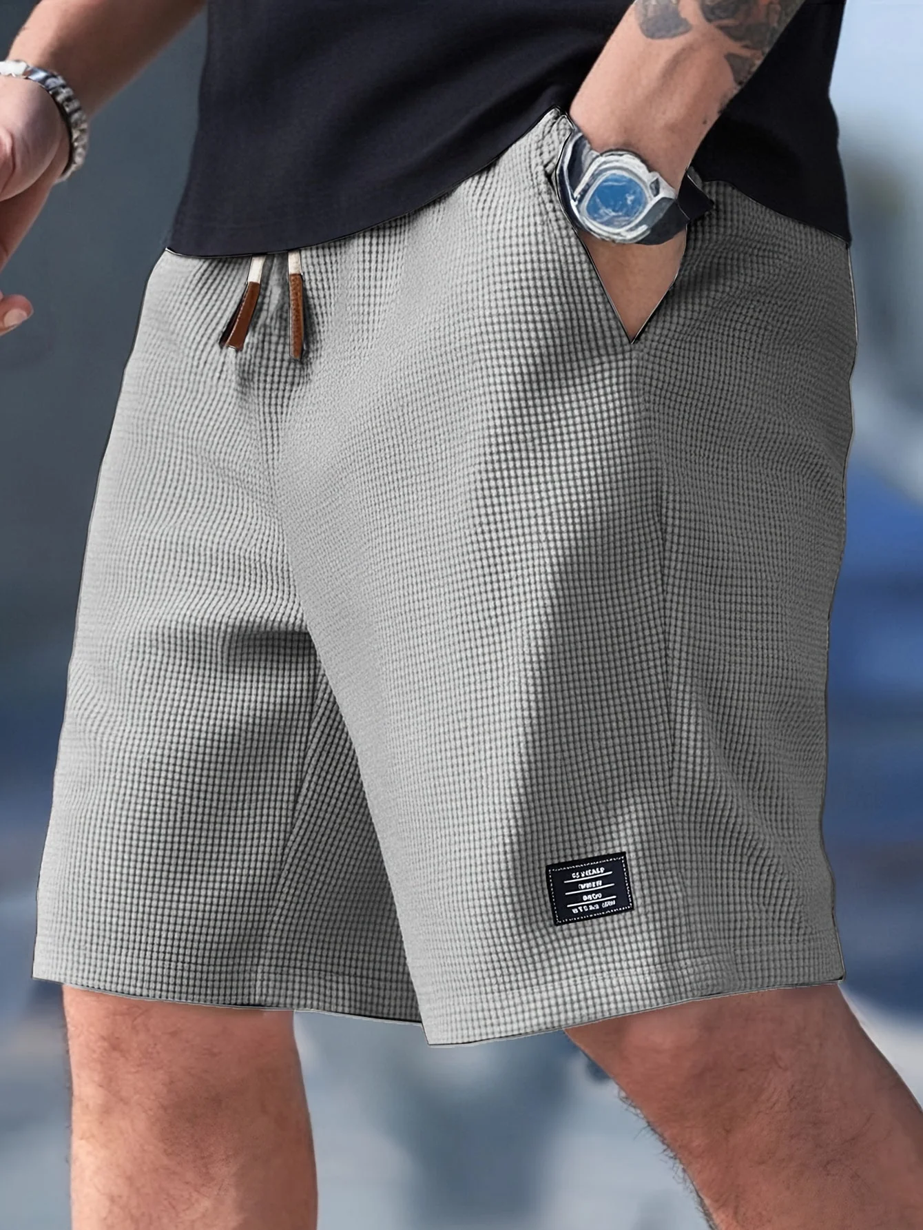 Sam™ | Premium zomerse shorts met structuur – Lichtgewicht comfort en strakke pasvorm - Image 5
