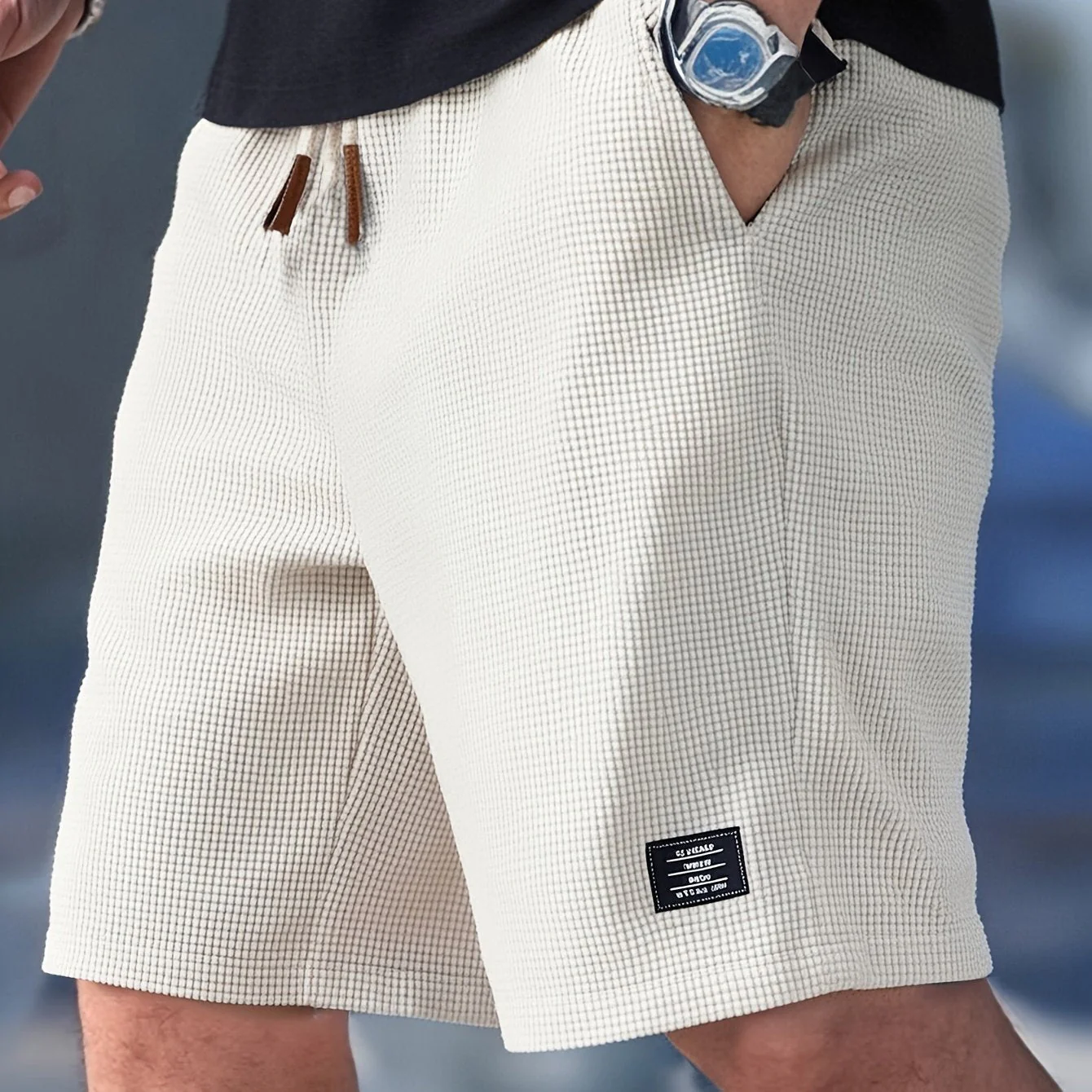 Sam™ | Premium zomerse shorts met structuur – Lichtgewicht comfort en strakke pasvorm - Image 8