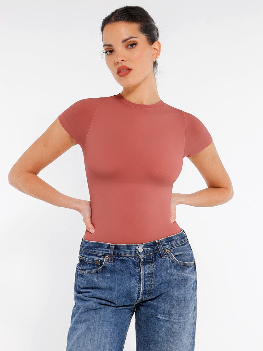 Bloom ™ |  Short Sleeve  Shaping Bodysuit - Image 13
