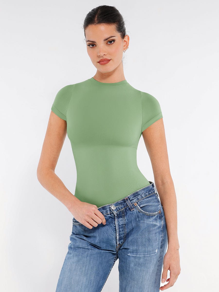 Bloom ™ |  Short Sleeve  Shaping Bodysuit - Image 15