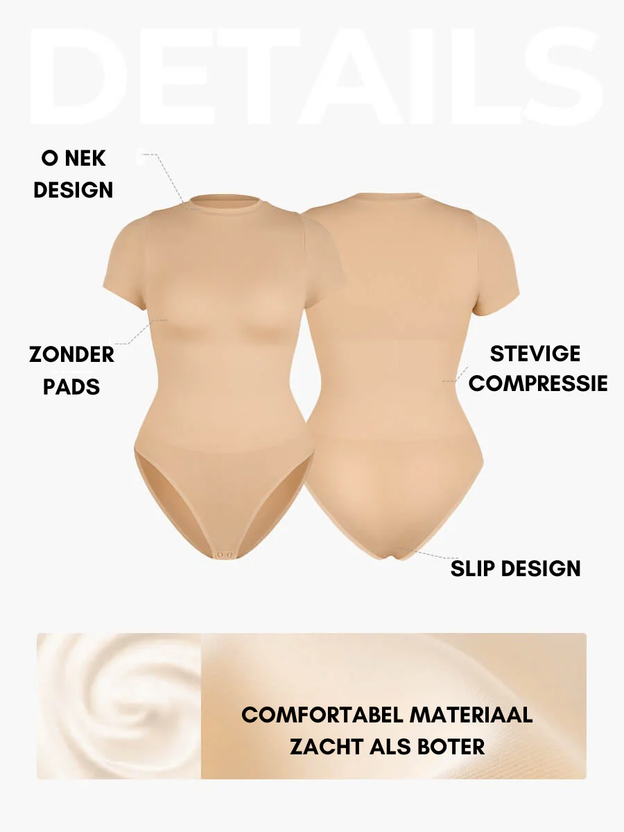 Bloom ™ |  Short Sleeve  Shaping Bodysuit - Image 4