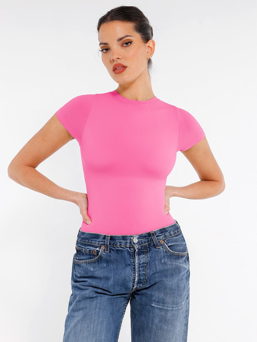 Bloom ™ |  Short Sleeve  Shaping Bodysuit - Image 9