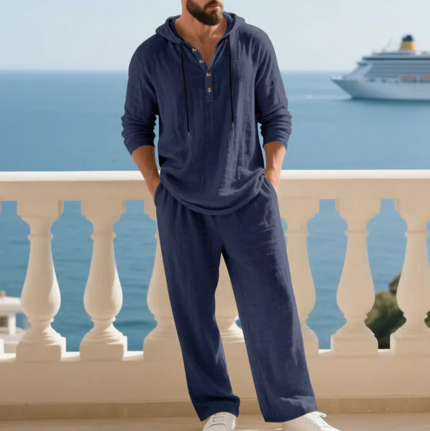 Stijn™ | Linnen 2-Delige Set – Luchtig Comfort & Tijdloze Vrijheid - Image 7