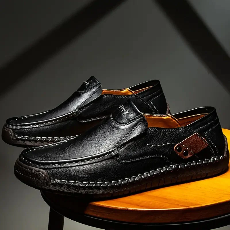 Teun™ | Premium Leren Instapschoenen – Tijdloze Klasse & Ademend Comfort - Image 6
