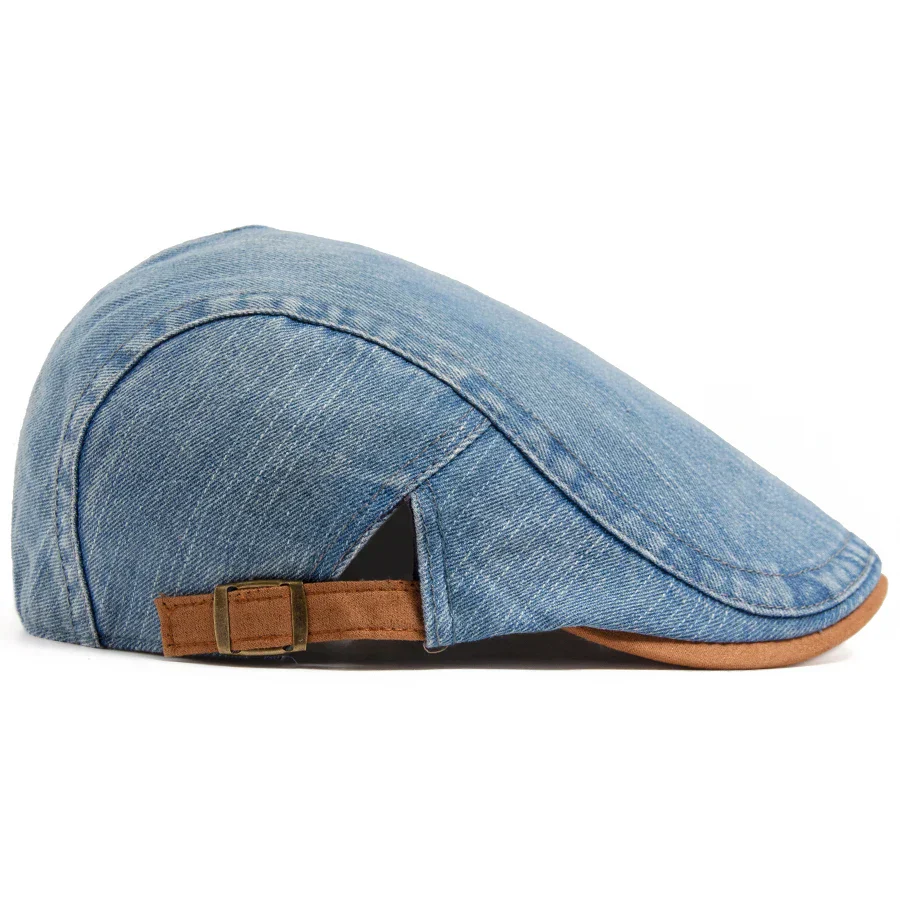 Thijs™ | Premium Denim Flat Cap – Tijdloze Stijl & Dagelijks Comfort - Image 5