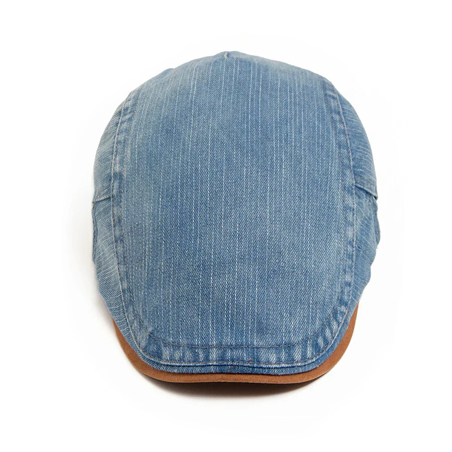 Thijs™ | Premium Denim Flat Cap – Tijdloze Stijl & Dagelijks Comfort - Image 6