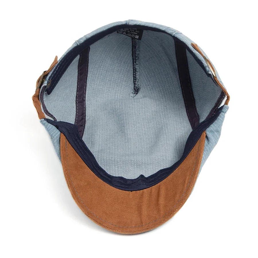Thijs™ | Premium Denim Flat Cap – Tijdloze Stijl & Dagelijks Comfort - Image 8