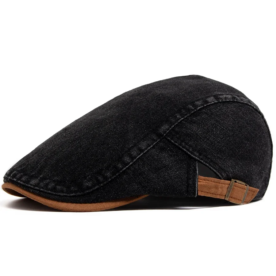 Thijs™ | Premium Denim Flat Cap – Tijdloze Stijl & Dagelijks Comfort - Image 9