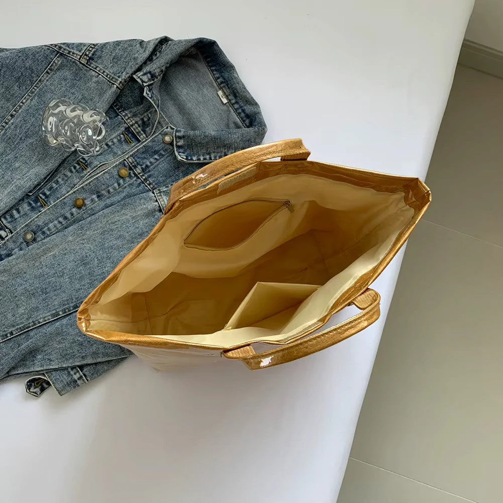 Bloom ™ |  Tote Bag met papieren look - Image 4