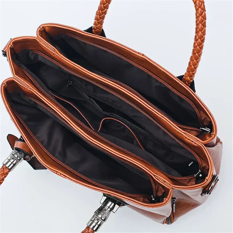 Bloom ™ |  Vintage leren tas - Image 3