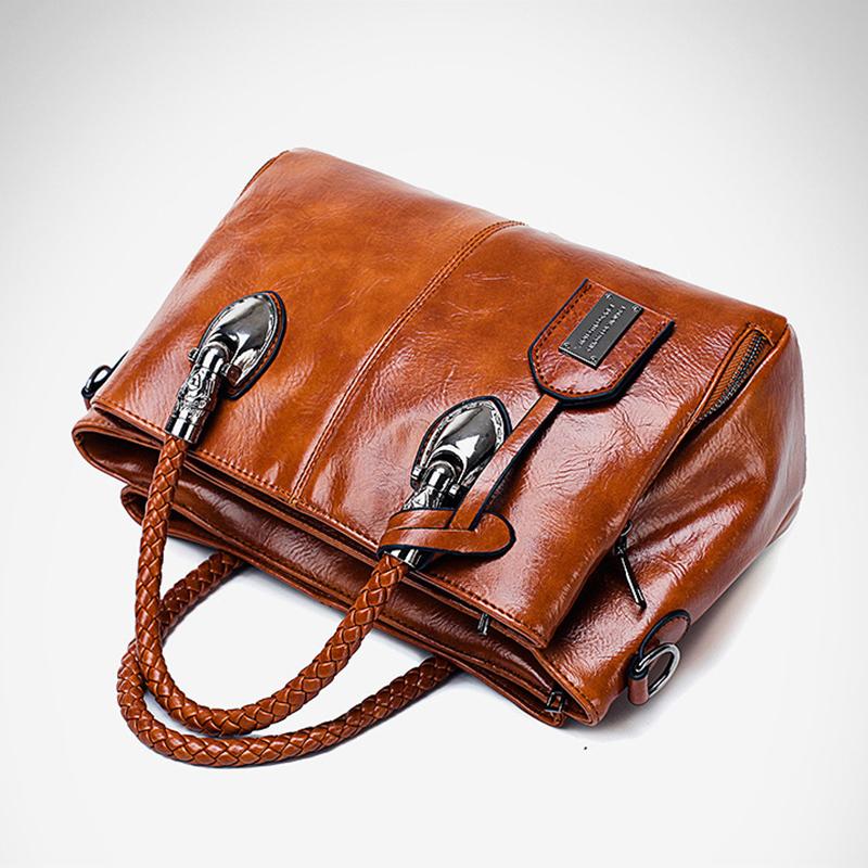 Bloom ™ |  Vintage leren tas - Image 4