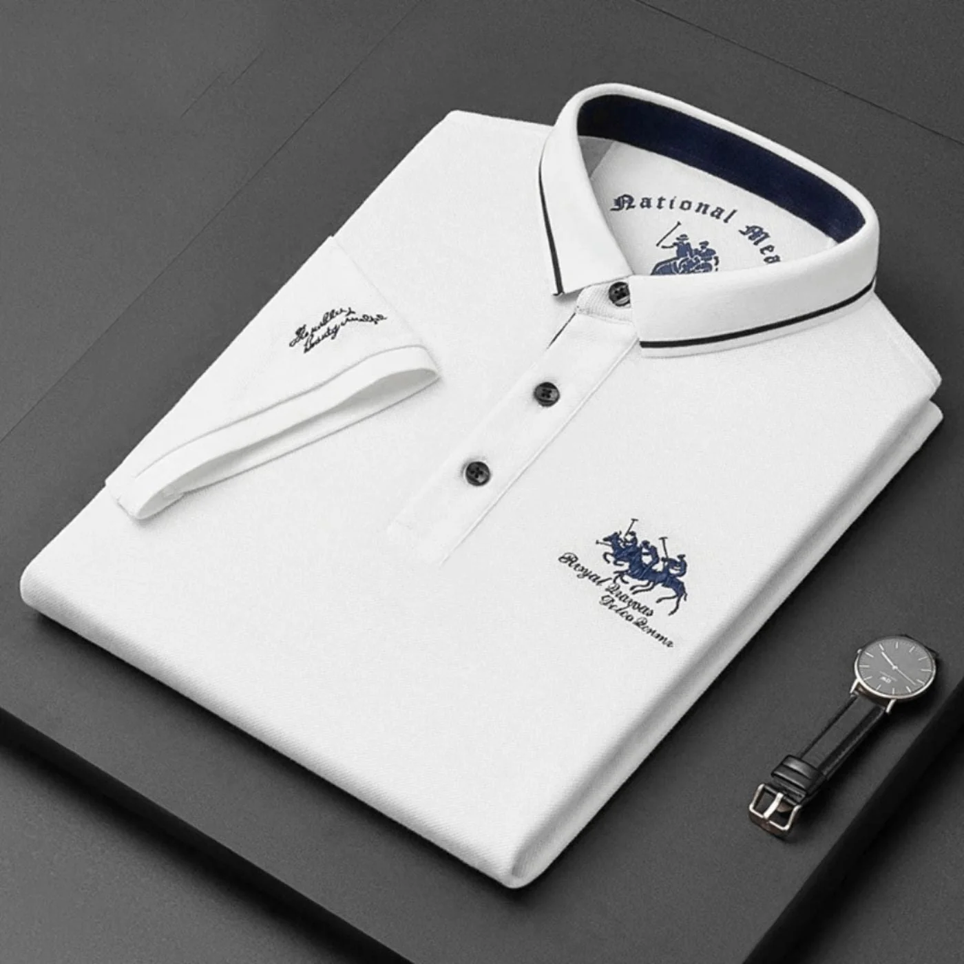 Wouter™ | Polo met Kraag – Tijdloze Klasse & Ademend Comfort - Image 4